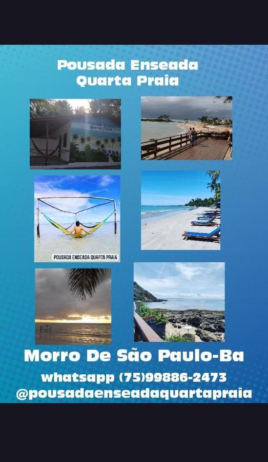 Pousada Enseada Quarta Praia Morro de São Paulo Екстериор снимка